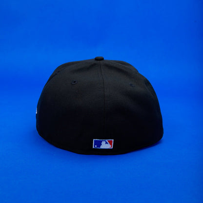 NEW ERA EXCLUSIVE 59FIFTY BLACK COLORADO ROCKIES W/ 30TH ANNIVERSARY SIDE PATCH