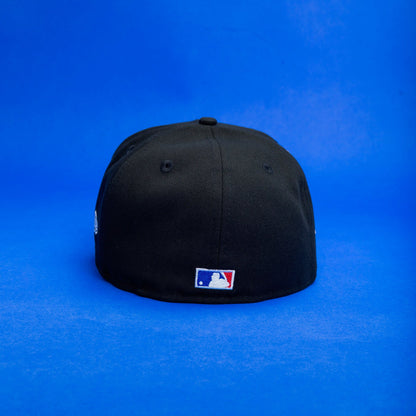 NEW ERA EXCLUSIVE 59FIFTY BLACK HOUSTON ASTROS W/ 45TH ANNIVERSARY SIDE PATCH