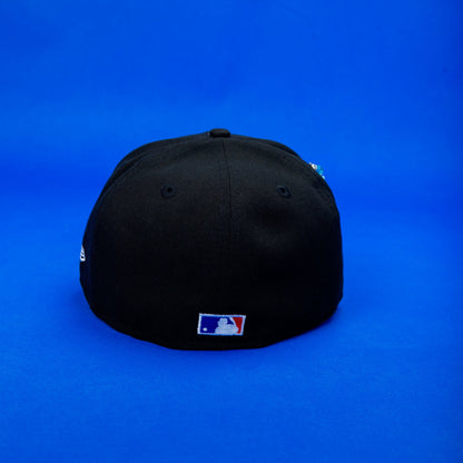 NEW ERA EXCLUSIVE 59FIFTY BLACK ARIZONA DIAMONDBACKS W/ 1998 INAUGURAL SEASON SIDE PATCH