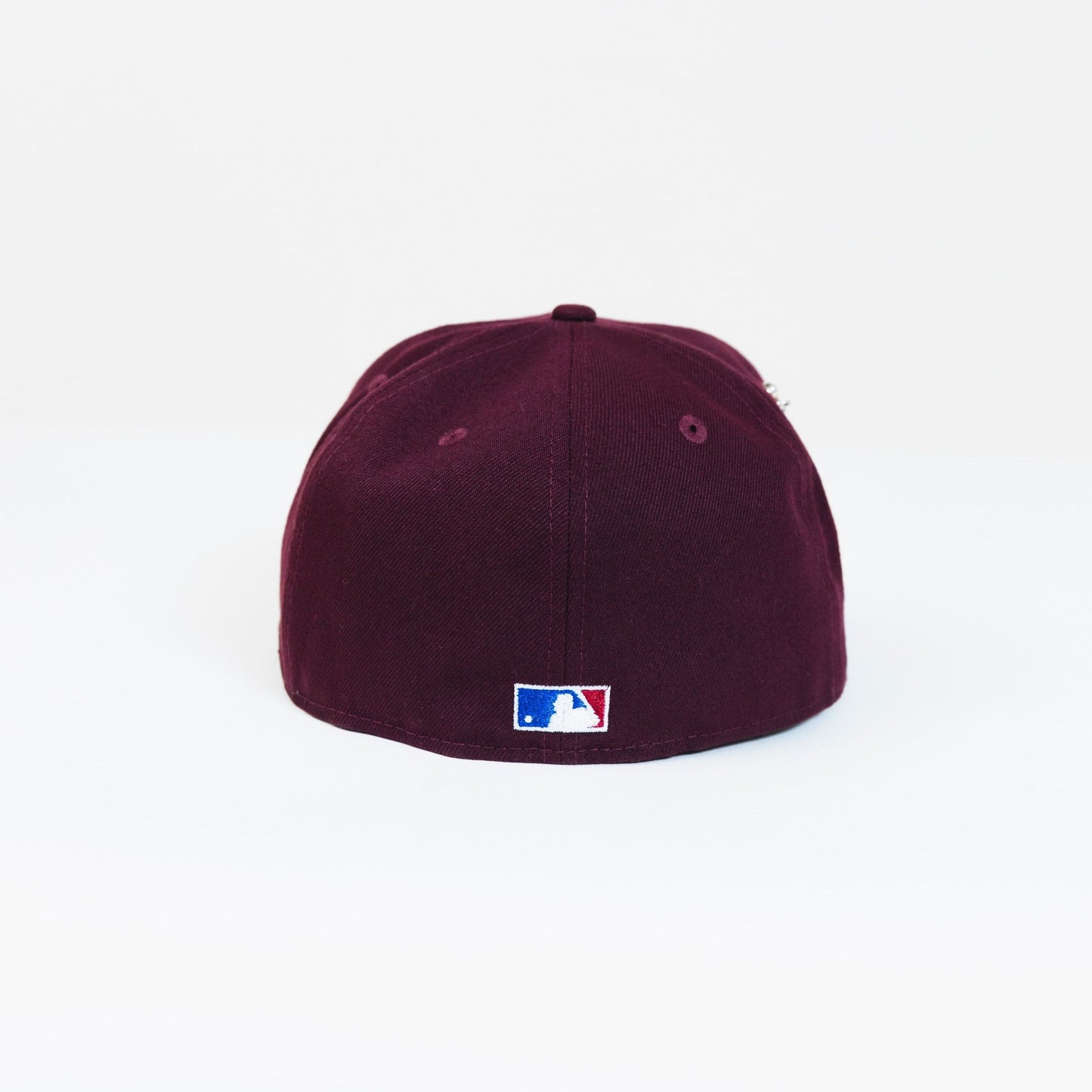 NEW ERA EXCLUSIVE 59FIFTY BURGUNDY SAN DIEGO PADRES W/ 1998 WORLD SERIES SIDE PATCH