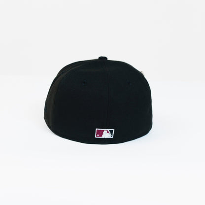 NEW ERA 59FIFTY BLACK/ CORDUROY ATLANTA BRAVES W/ 2021 WORLD SERIES SIDE PATCH