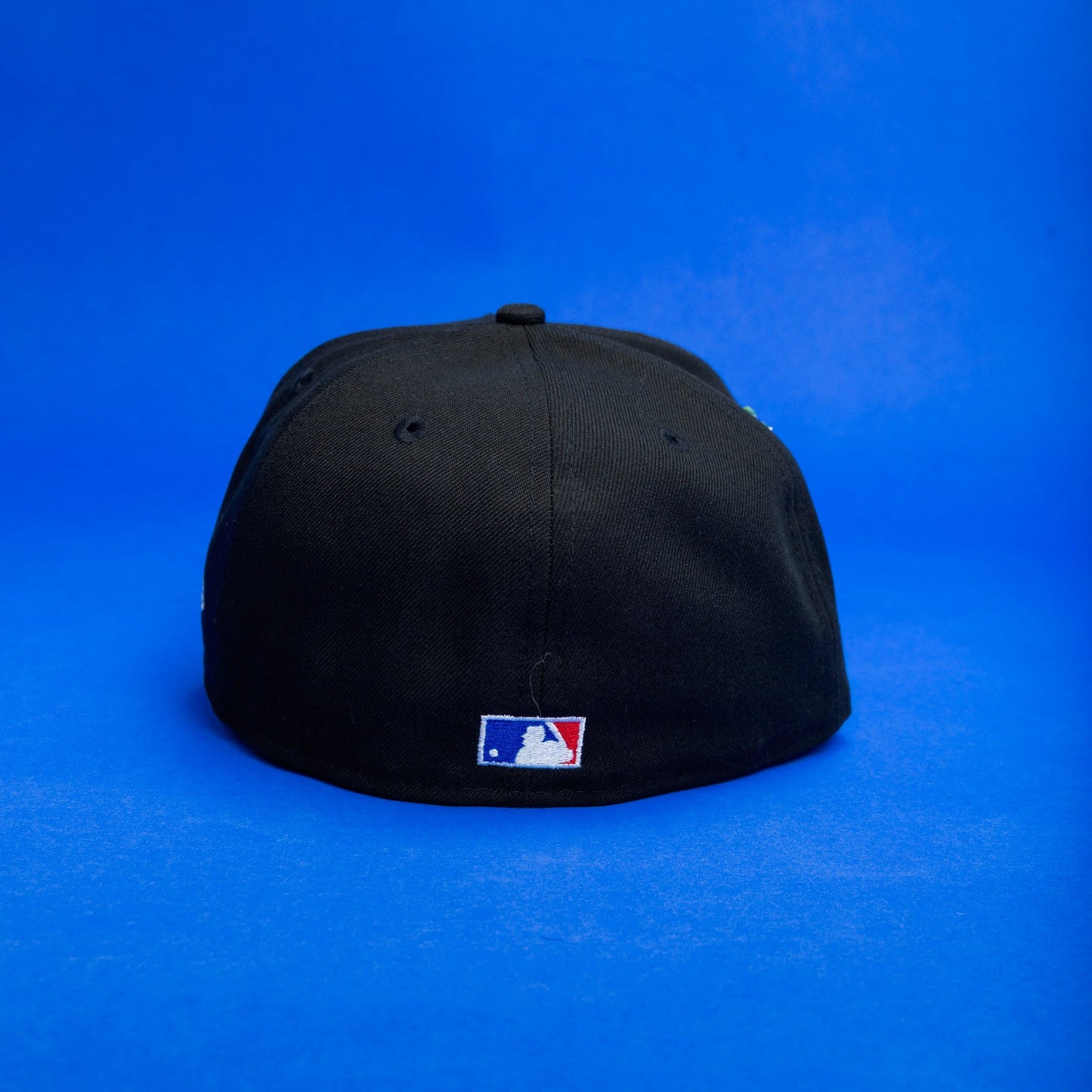 NEW ERA EXCLUSIVE 59FIFTY BLACK OAKLAND ATHLETICS W/ 25TH ANNIVERSARY SIDE PATCH