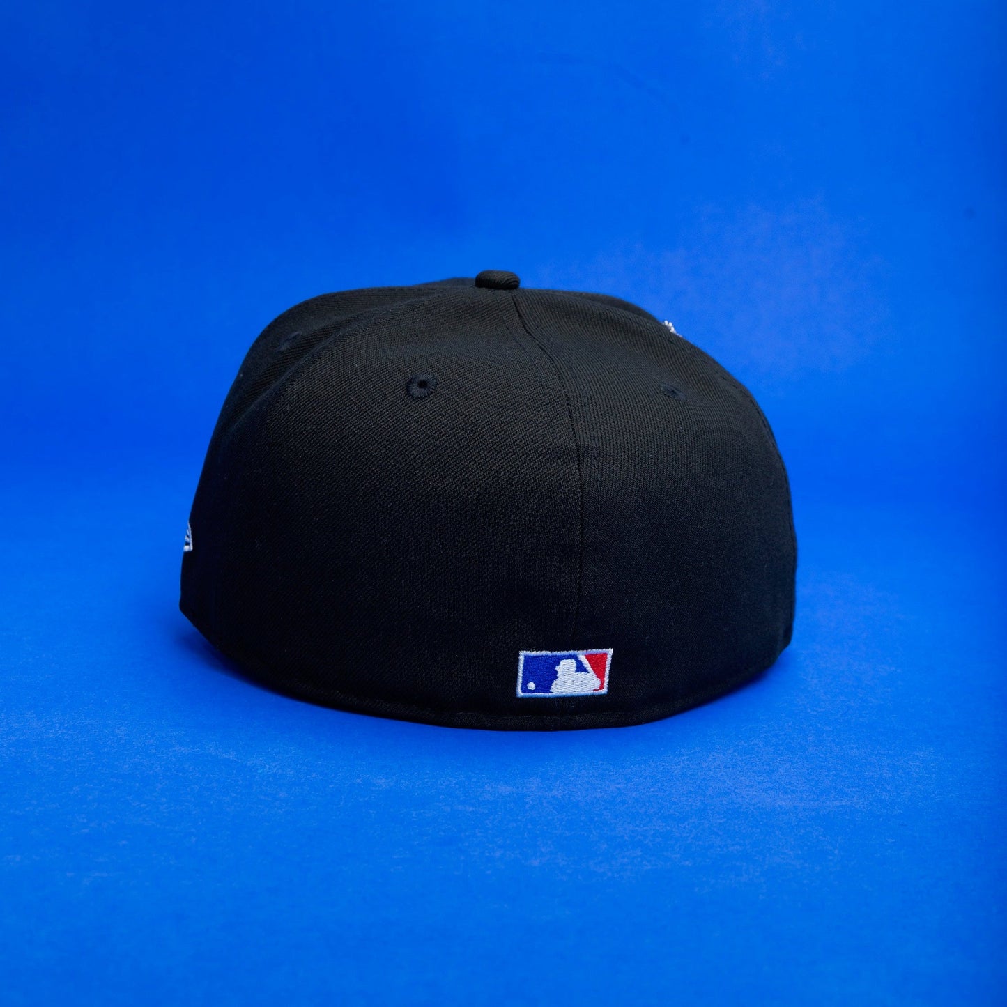 NEW ERA EXCLUSIVE 59FIFTY BLACK SAN DIEGO PADRES W/ 40TH ANNIVERSARY SIDE PATCH