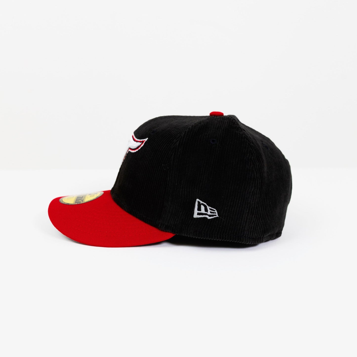 NEW ERA EXCLUSIVE 59FIFTY CORDUROY/ BURGUNDY TORONTO BLUE JAYS W/ 3OTH ANNIVERSARY SIDE PATCH
