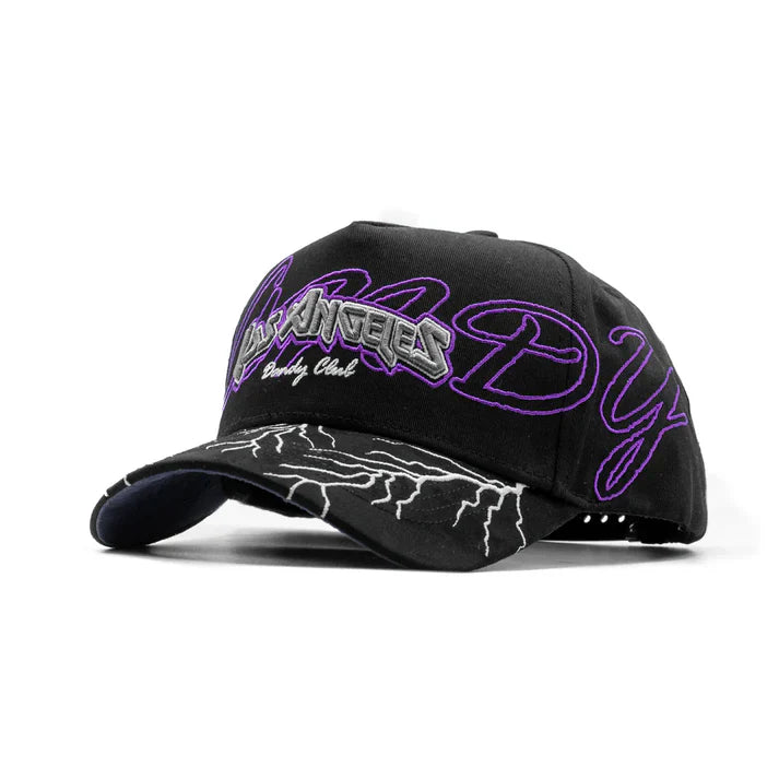 DANDY HATS LA DANDY CLUB PURPLE STORM