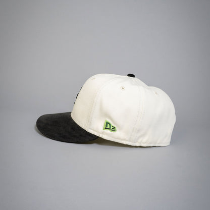 NEW ERA EXCLUSIVE 59FIFTY CHROME/ CORDUROY LOS ANGELES DODGERS W/ 1990 ALL STAR GAME SIDE PATCH