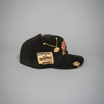 NEW ERA EXCLUSIVE 59FIFTY CORDUROY BUFFALO BISONS W/ HOMETOWN COLLECTION PATCH