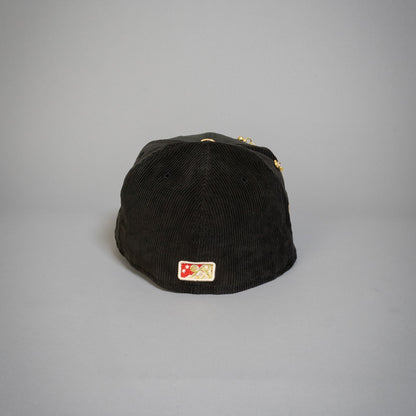 NEW ERA EXCLUSIVE 59FIFTY CORDUROY BUFFALO BISONS W/ HOMETOWN COLLECTION PATCH