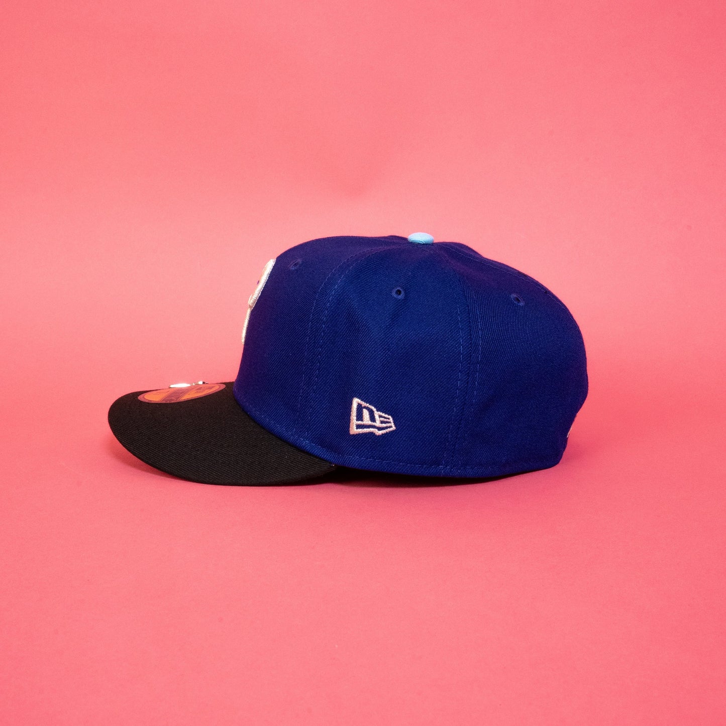 NEW ERA EXCLUSIVE 59FIFTY BLUE/ BLACK PHILADELPHIA PHILLIES W/ 1996 ALL STAR GAME PATCH