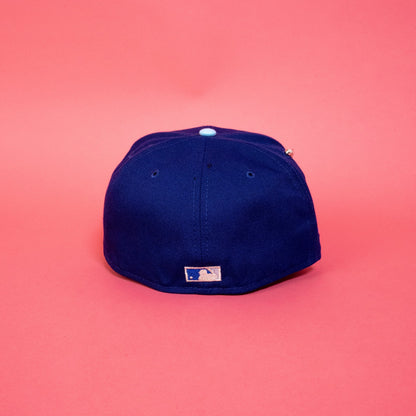 NEW ERA EXCLUSIVE 59FIFTY BLUE/ BLACK PHILADELPHIA PHILLIES W/ 1996 ALL STAR GAME PATCH