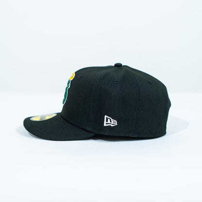 NEW ERA EXCLUSIVE 59FIFTY BLACK "SANTOS LAGUNA" W/ CLUB SANTOS LAGUNA SIDE PATCH