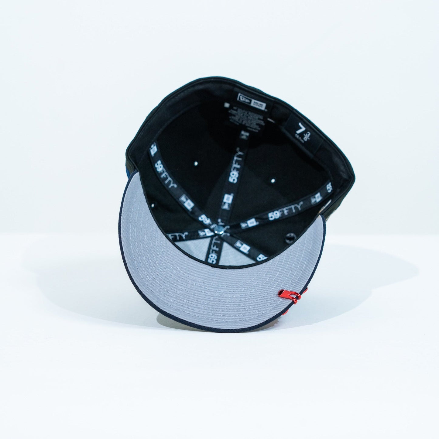 NEW ERA EXCLUSIVE 59FIFTY BLACK/ NAVY "CHIVAS DE GUADALAJARA" W/ CHIVO SIDE PATCH
