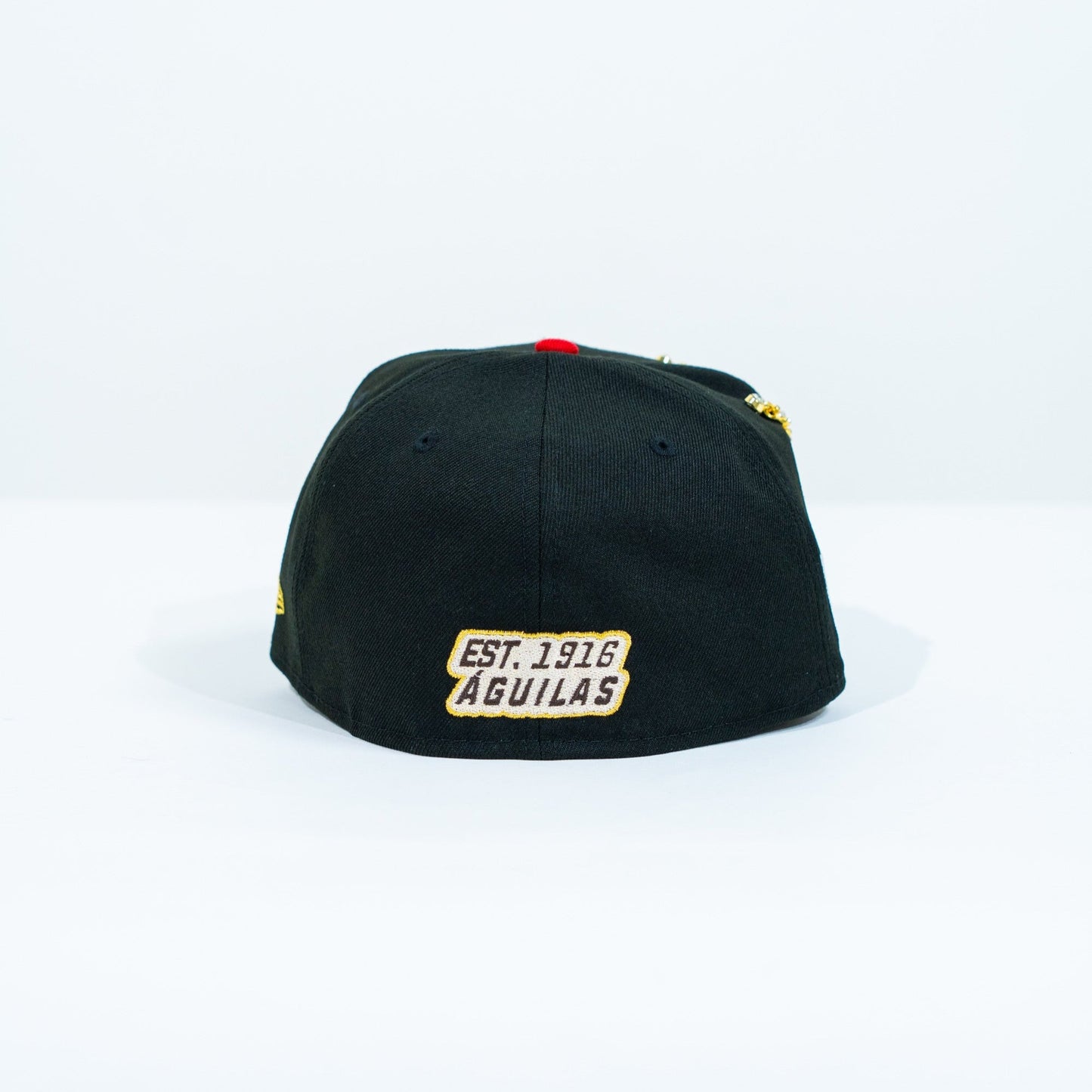 NEW ERA EXCLUSIVE 59FIFTY BLACK/ FOREST GREEN "CLUB AMERICA" W/ MEXICO FLAG SIDE PATCH