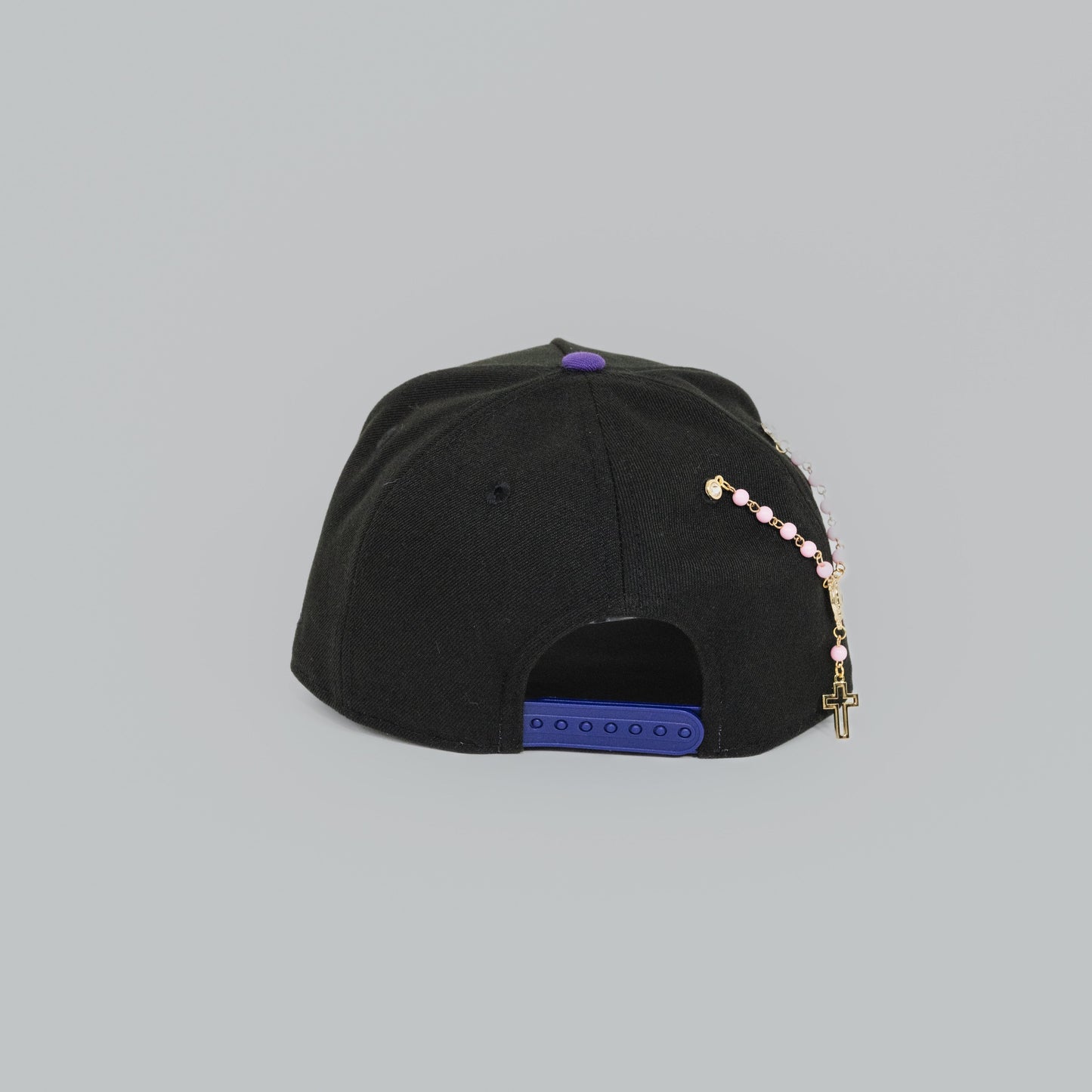 NEW ERA EXCLUSIVE 9FIFTY A-FRAME BLACK/ PURPLE PHILADELPHIA PHILLIES SNAPBACK W/ 1996 ALL STAR GAME PATCH