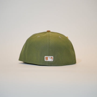 NEW ERA EXCLUSIVE 59FIFTY OLIVE/ KHAKI ARIZONA DIAMONDBACKS TWO TONE