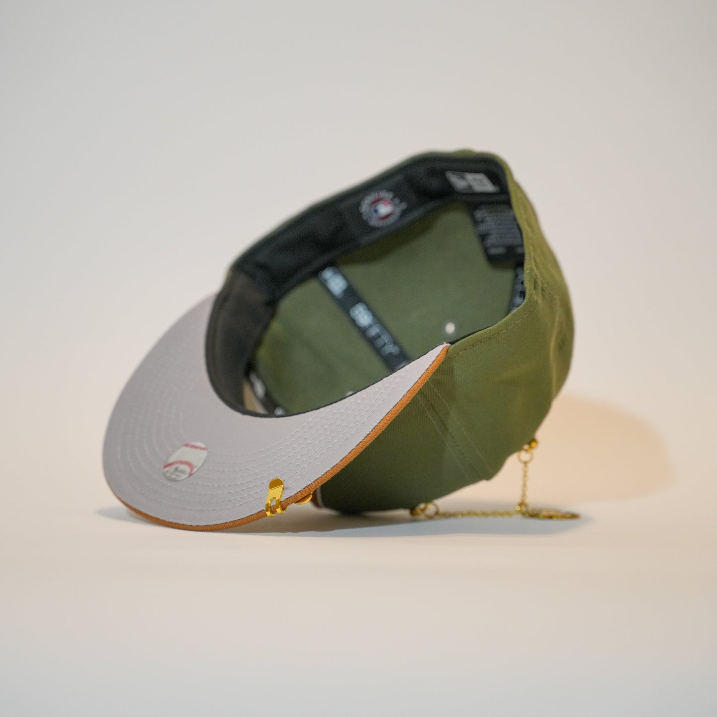 NEW ERA EXCLUSIVE 59FIFTY OLIVE/ KHAKI ARIZONA DIAMONDBACKS TWO TONE