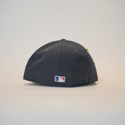 NEW ERA EXCLUSIVE 59FIFTY NAVY BOSTON RED SOX W/ 2004 WORLD SERIES SIDE PATCH