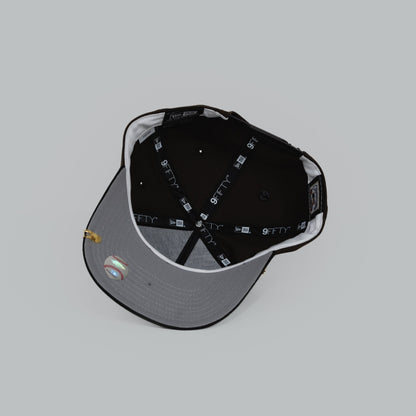 NEW ERA EXCLUSIVE 9FIFTY A-FRAME BROWN/ BLACK HOUSTON ASTROS W/ 45TH ANNIVERSARY SIDE PATCH