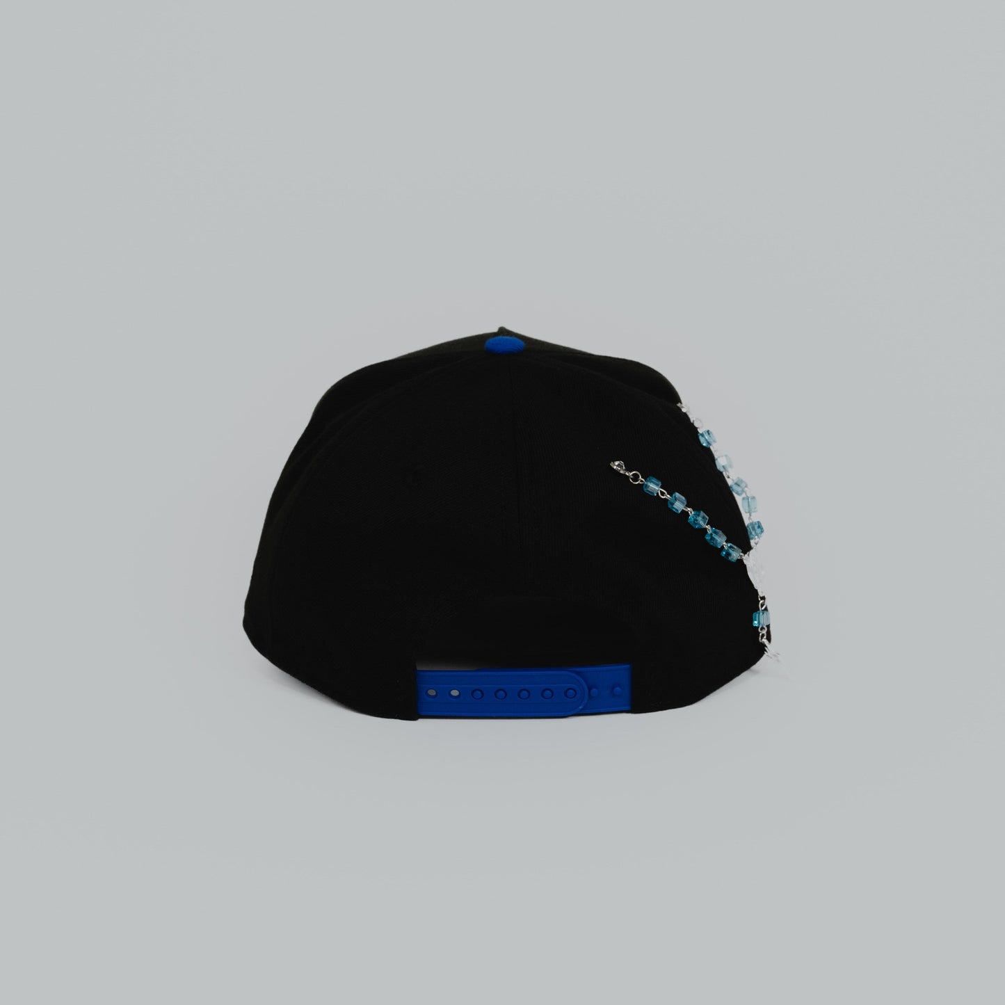 NEW ERA EXCLUSIVE 9FIFTY A-FRAME BLACK/ BLUE LOS ANGELES DODGERS SNAPBACK W/ 2024 WORLD SERIES CHAMPIONS SIDE PATCH