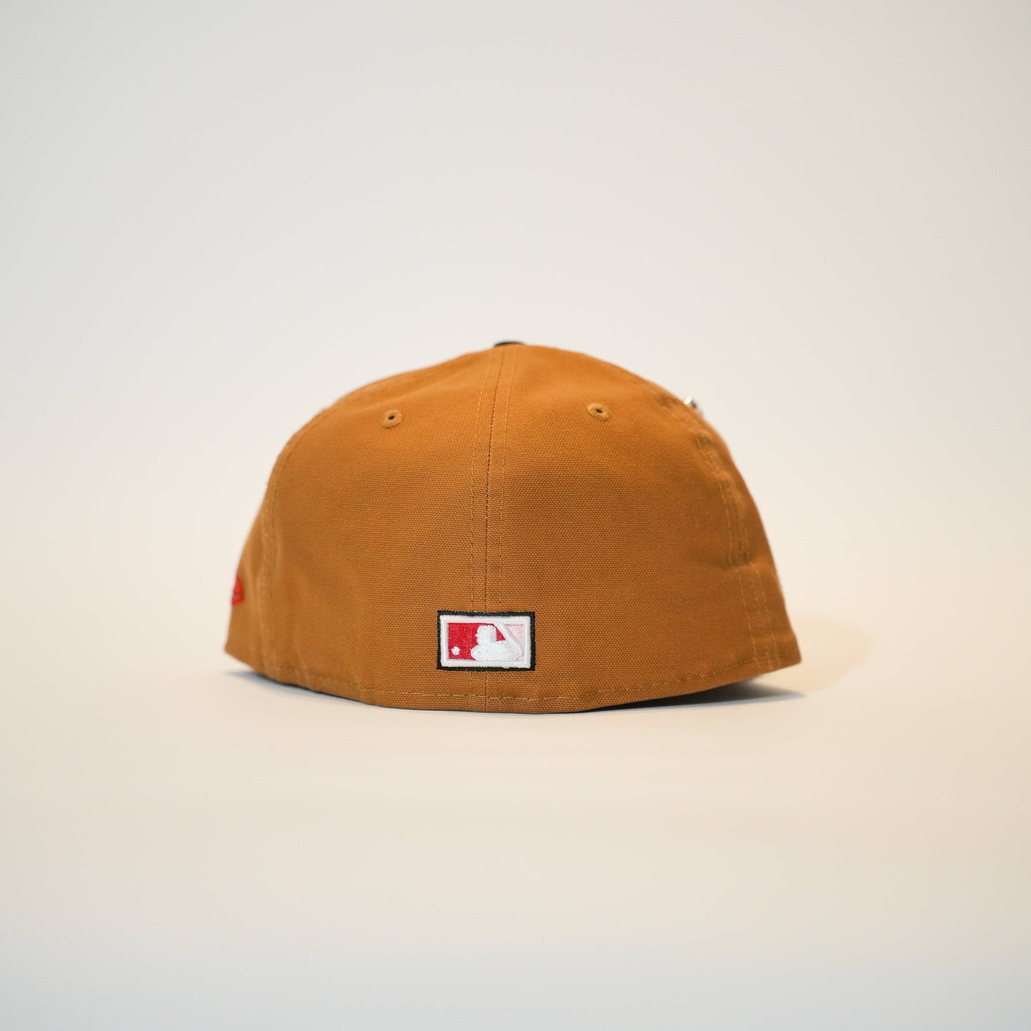 NEW ERA EXCLUSIVE 59FIFTY TAN/ BROWN LOS ANGELES DODGERS W/ 60TH ANNIVERSARY SIDE PATCH