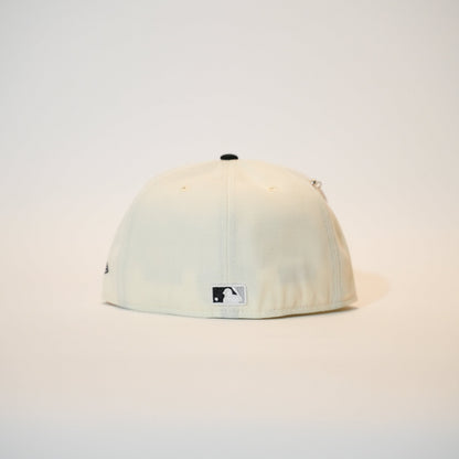 NEW ERA EXCLUSIVE 59FIFTY CHROME/BLACK CHICAGO WHITE SOX TWO TONE