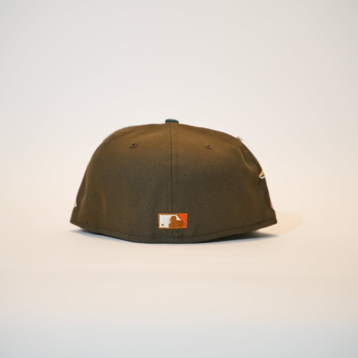 NEW ERA EXCLUSIVE 59FIFTY MOCHA/FOREST GREEN LOS ANGELES DODGERS W/ 2000 ALL STAR GAME SIDE PATCH