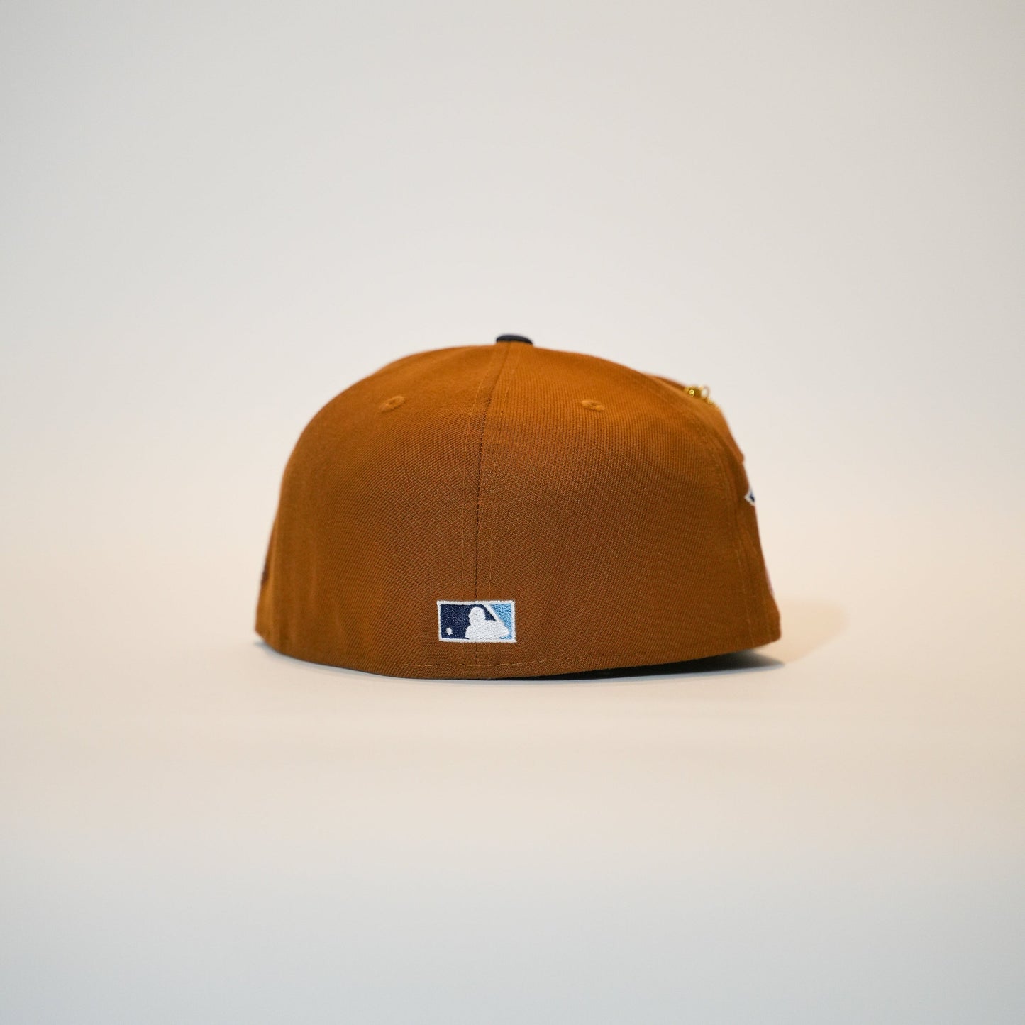 NEW ERA EXCLUSIVE 59FIFTY DARK TAN/NAVY ATLANTA BRAVES W/ 2000 ALL STAR GAME SIDE PATCH