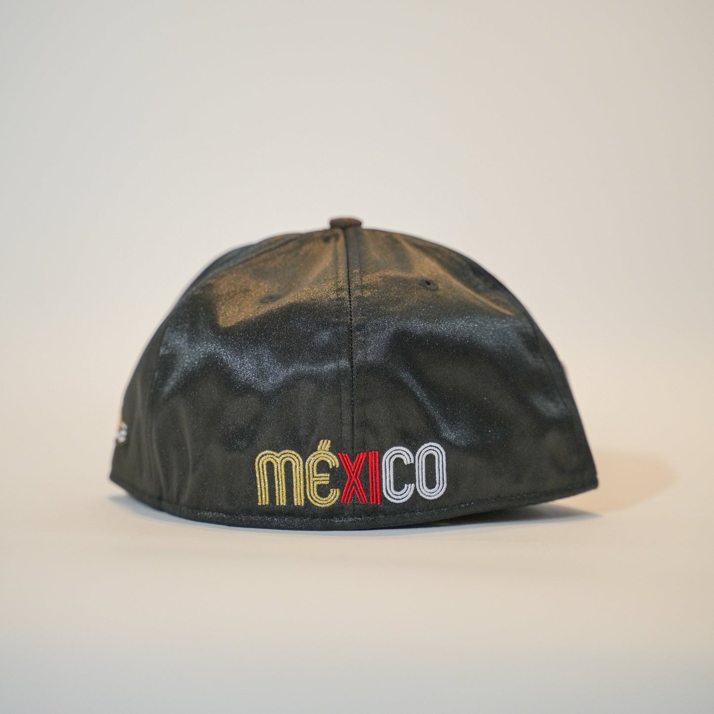 NEW ERA EXCLUSIVE 59FIFTY SATIN/ CORDUROY MEXICO "EL GALLO" W/ MEXICO FLAG SIDE PATCH