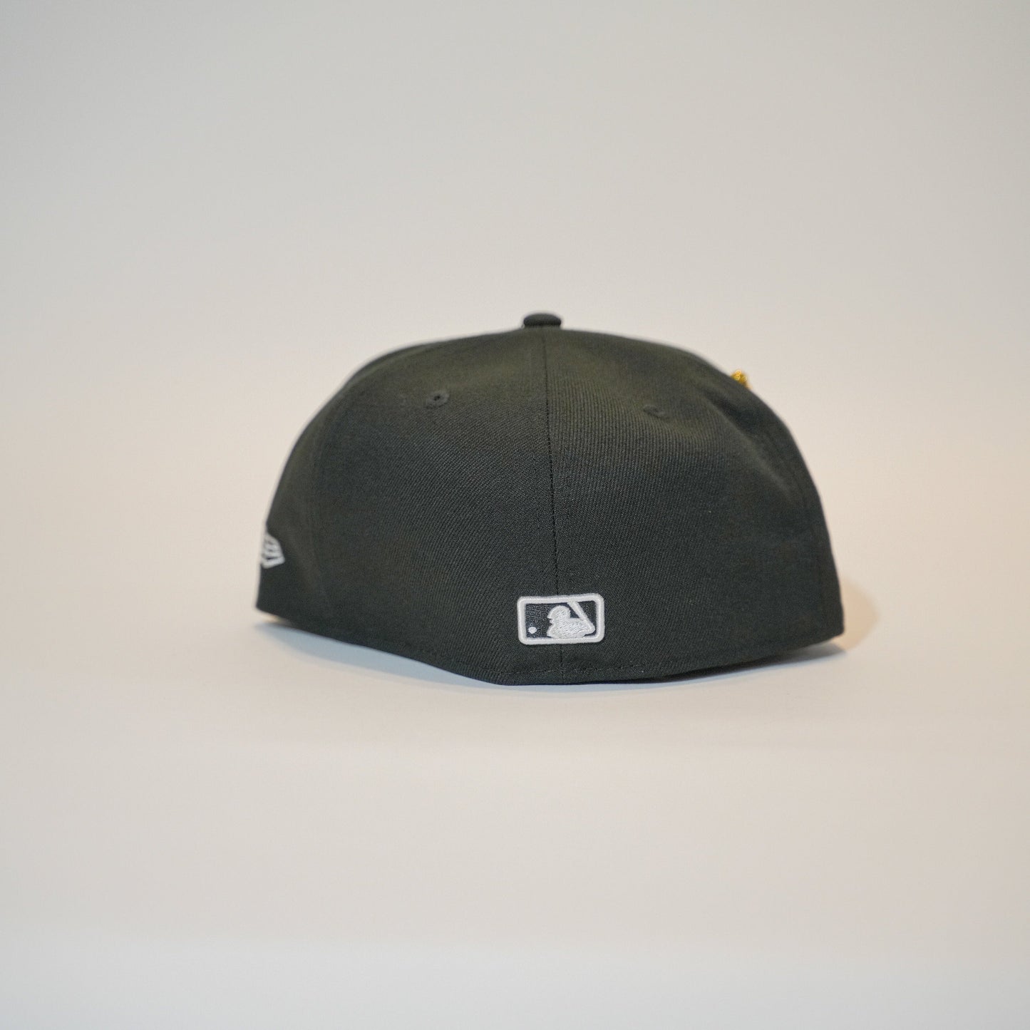 NEW ERA EXCLUSIVE 59FIFTY BLACK LOS ANGELES DODGERS W/ 2024 WORLD SERIES CHAMPIONS SIDE PATCH