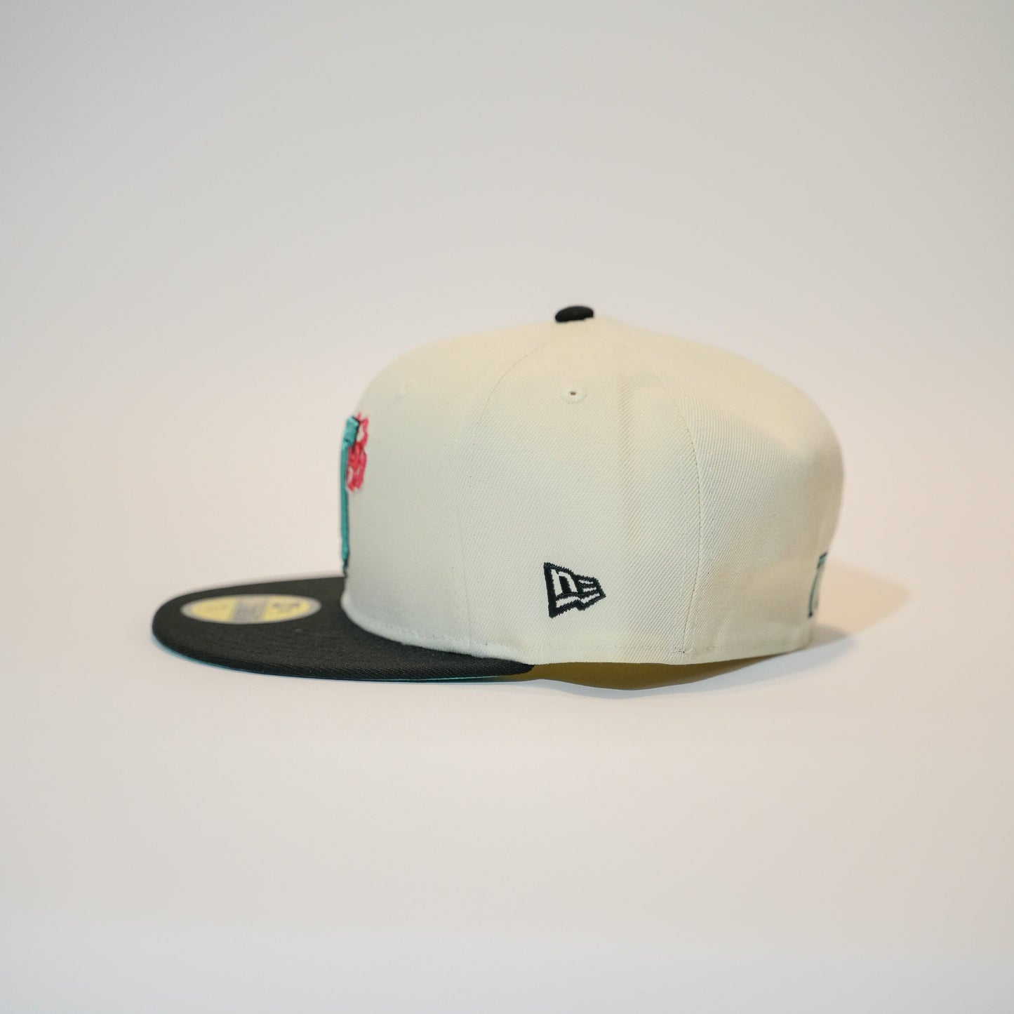 NEW ERA EXCLUSIVE 59FIFTY CHROME/ BLACK TOROS DE TIJUANA W/ "TIJUANA" SIDE PATCH