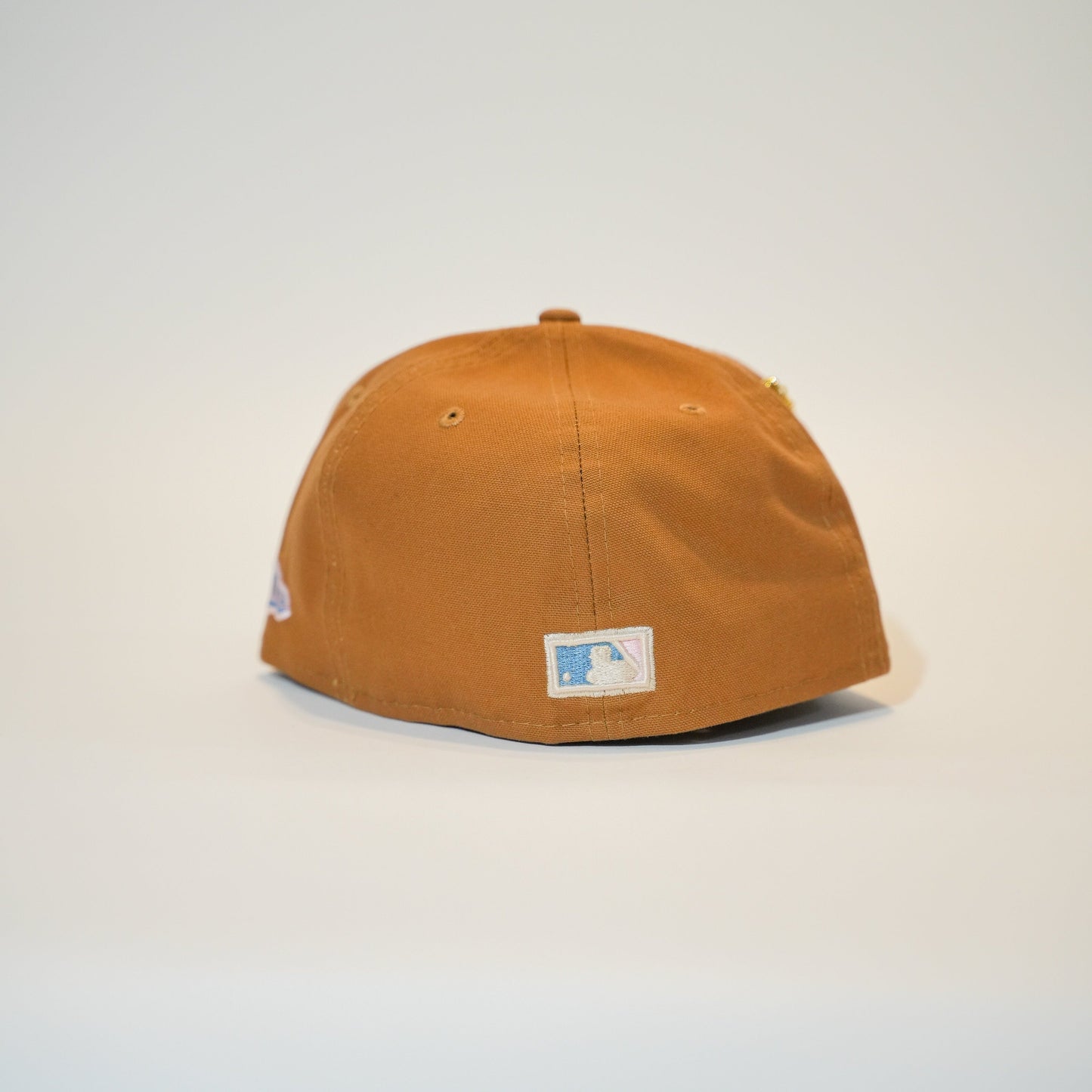 NEW ERA EXCLUSIVE 59FIFTY BRONZE LOS ANGELES DODGERS W/ 50TH ANNIVERSRAY SIDE PATCH