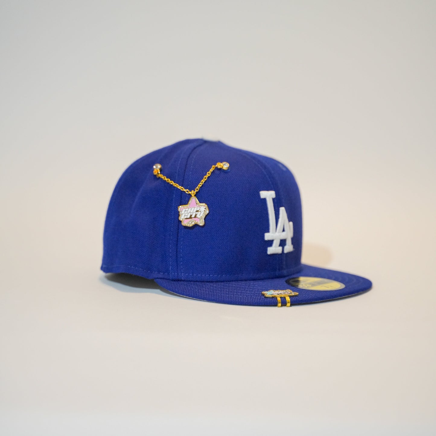 NEW ERA EXCLUSIVE 59FIFTY BLUE LOS ANGELES DODGERS W/ 1988 WORLD SERIES SIDE PATCH