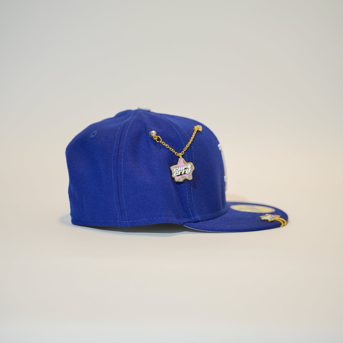 NEW ERA EXCLUSIVE 59FIFTY BLUE LOS ANGELES DODGERS W/ 1988 WORLD SERIES SIDE PATCH