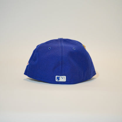 NEW ERA EXCLUSIVE 59FIFTY BLUE LOS ANGELES DODGERS W/ 1988 WORLD SERIES SIDE PATCH