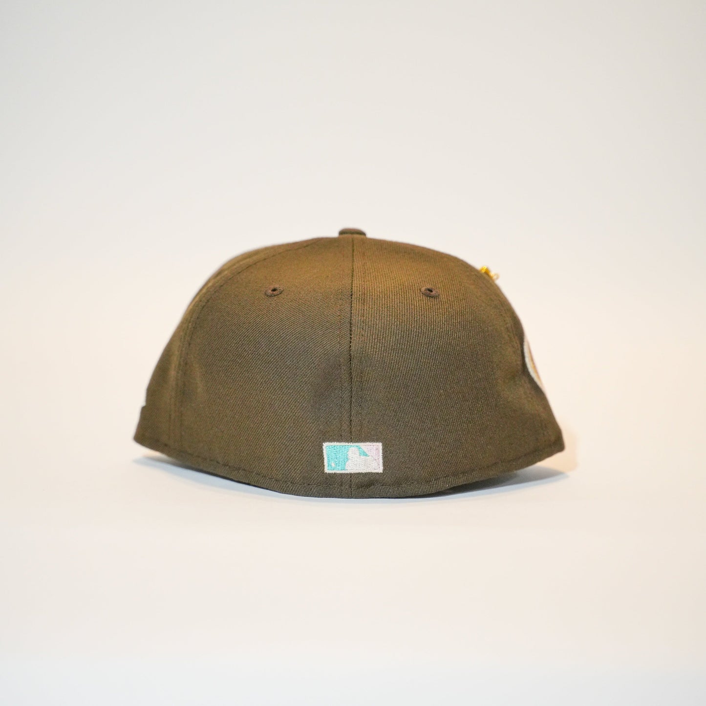 NEW ERA EXCLUSIVE 59FIFTY BROWN TORONTO BLUE JAYS W/ 30TH ANNIVERSARY SIDE PATCH