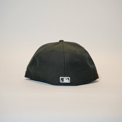 NEW ERA EXCLUSIVE 59FIFTY BLACK CHICAGO CUBS W/ 1990 ALL STAR GAME SIDE PATCH