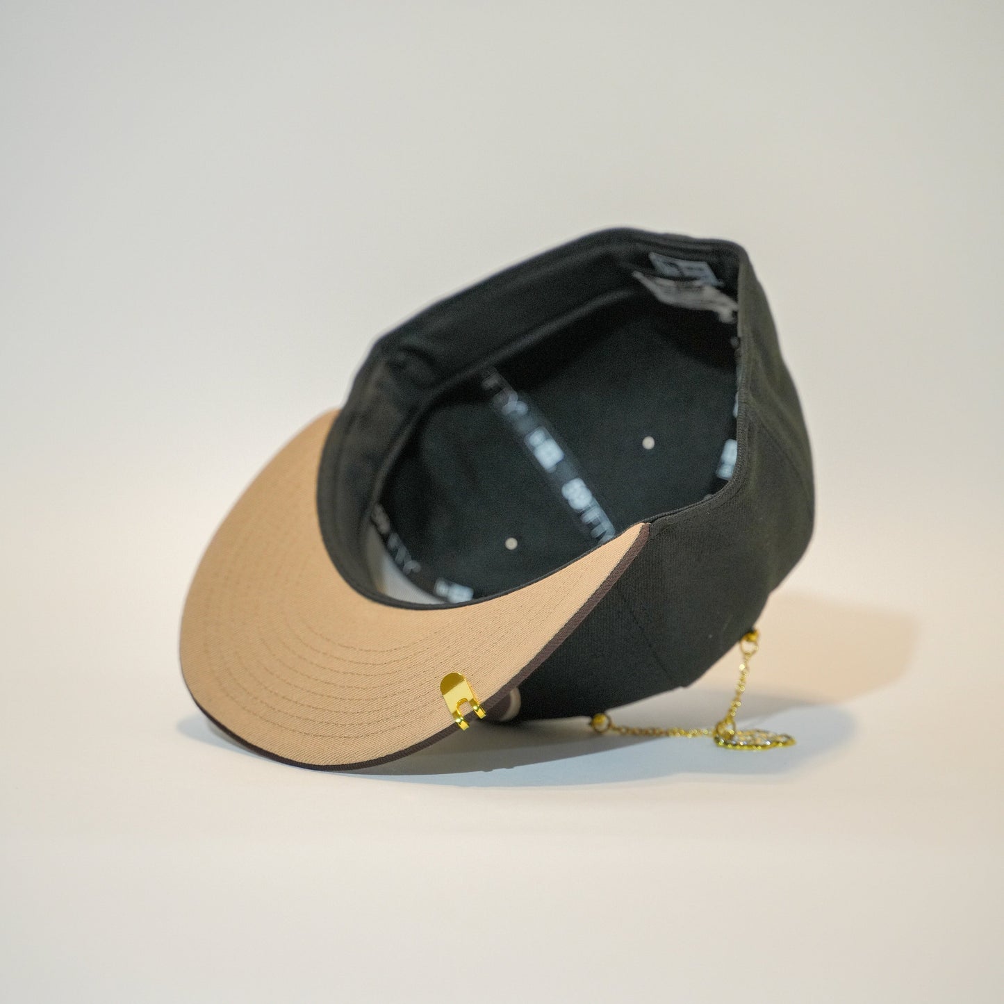 NEW ERA EXCLUSIVE 59FIFTY BLACK/ BROWN CHARROS DE JALISCO TWO TONE