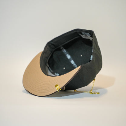 NEW ERA EXCLUSIVE 59FIFTY BLACK/ BROWN CHARROS DE JALISCO TWO TONE