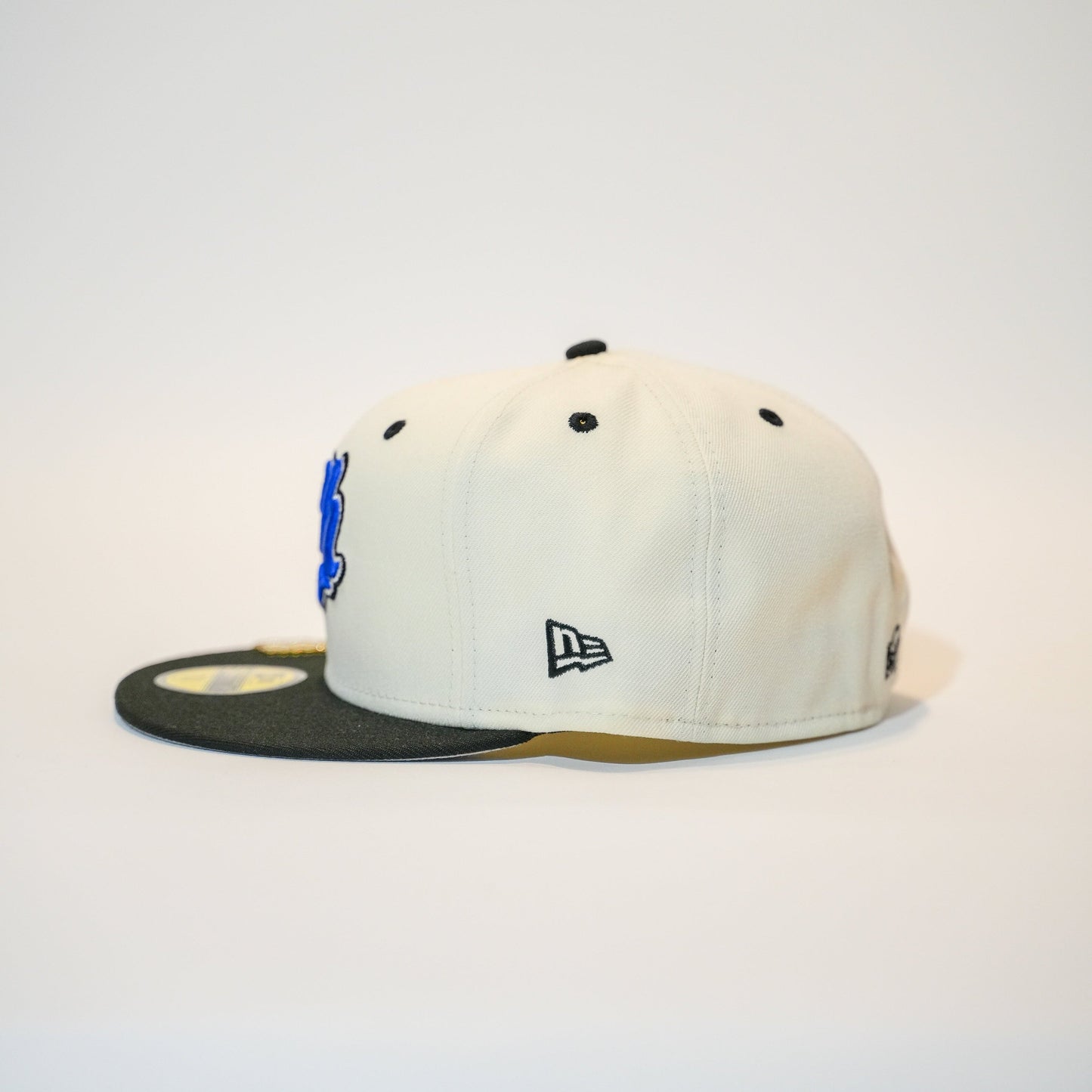 NEW ERA EXCLUSIVE 59FIFTY CHROME/ BLACK CHARROS DE JALISCO W/ MEXICO FLAG SIDE PATCH