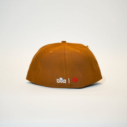 NEW ERA EXCLUSIVE 59FIFTY DARK KHAKI CHARROS DE JALISCO