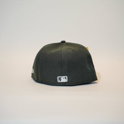 NEW ERA EXCLUSIVE 59FIFTY BLACK BALTIMORE ORIOLES W/ 1993 ALL STAR GAME SIDE PATCH