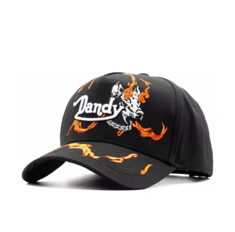 DANDY HATS FIRE NEGRA