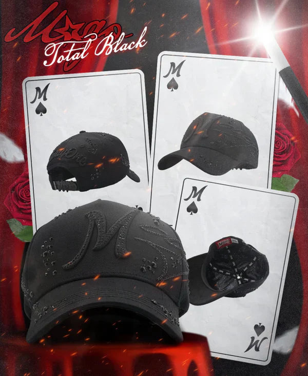 31 HATS "MAGO TOTAL BLACK"