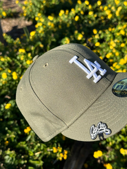 NEW ERA EXCLUSIVE 59FIFTY OLIVE LOS ANGELES DODGERS