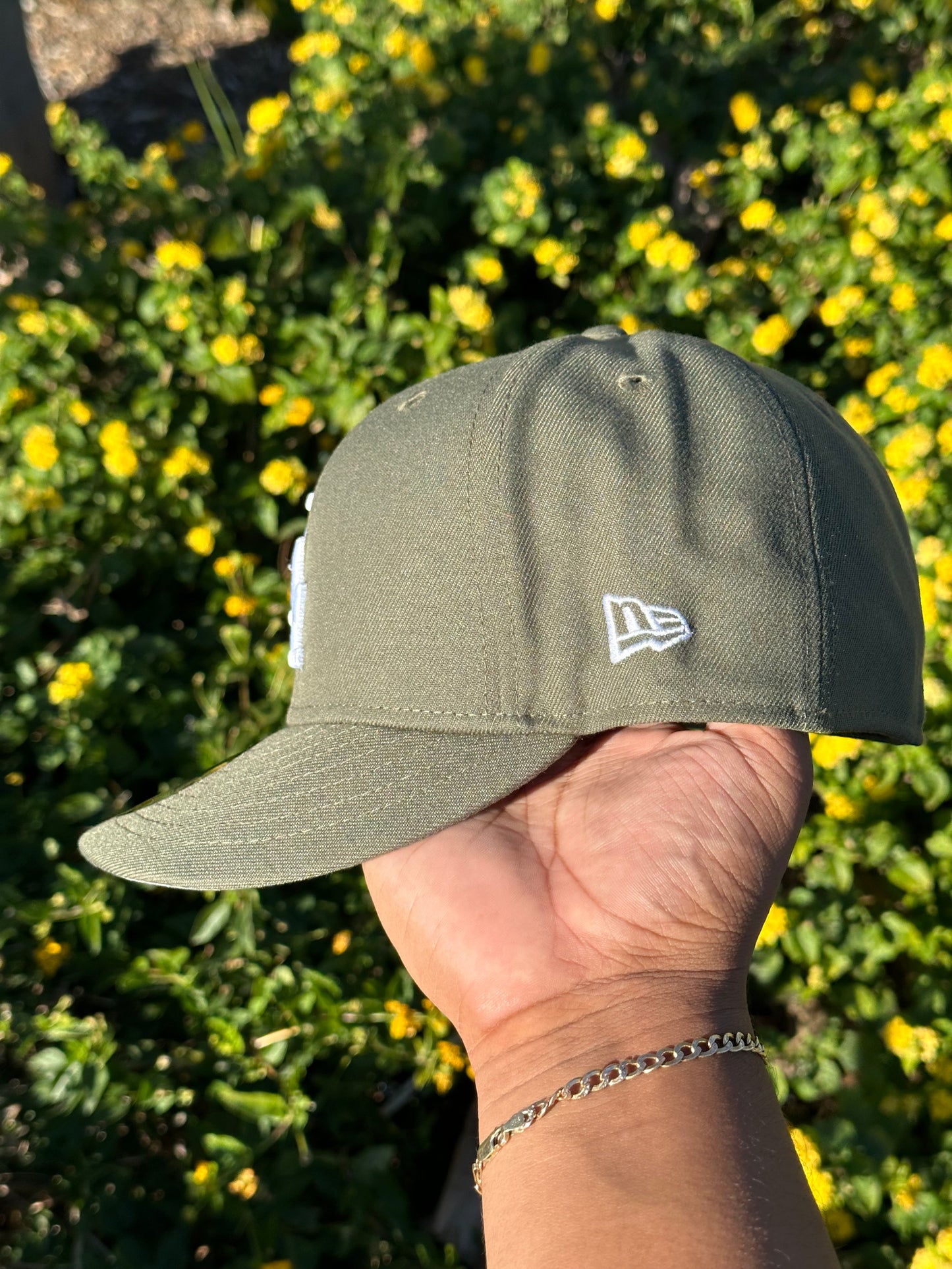 NEW ERA EXCLUSIVE 59FIFTY OLIVE LOS ANGELES DODGERS