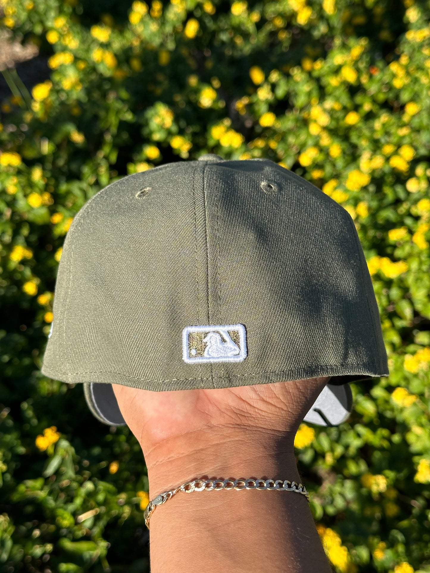 NEW ERA EXCLUSIVE 59FIFTY OLIVE LOS ANGELES DODGERS