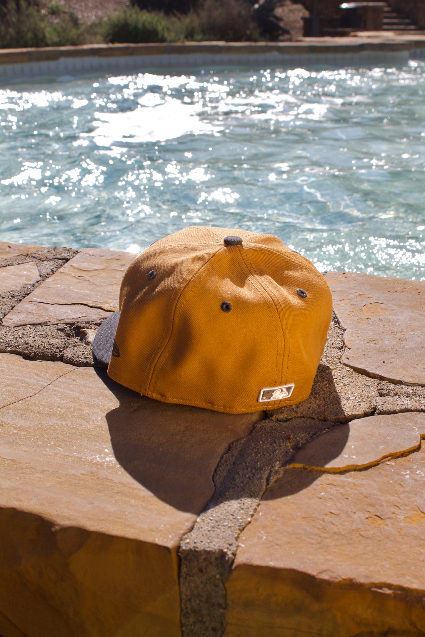 NEW ERA EXCLUSIVE 59FIFTY TAN/GREY OAKLAND A'S 2TONE COLOR PACK