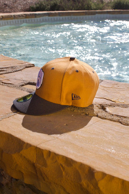 NEW ERA EXCLUSIVE 59FIFTY TAN/GREY MILWAUKEE BREWERS 2TONE COLOR PACK