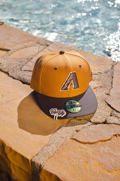 NEW ERA EXCLUSIVE 59FIFTY TAN/GREY ARIZONA DIAMONDBACKS 2TONE COLOR PACK