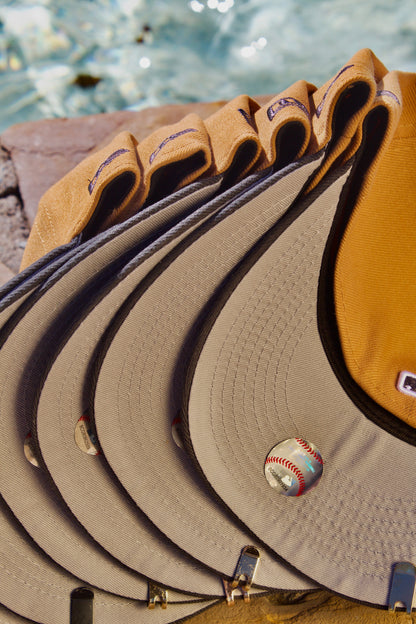 NEW ERA EXCLUSIVE 59FIFTY TAN/GREY OAKLAND A'S 2TONE COLOR PACK